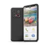 Emporia emporiaME6 16,7 cm (6,58 colio) viena SIM Android 13 5G USB Type-C 6 GB 128 GB 4900 mAh Juoda