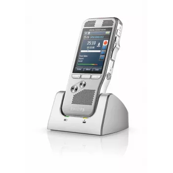 Diktofonas Philips DPM8200 su „Flash“ kortele, sidabrinis