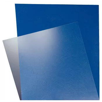 Leitz skaidrūs viršeliai įrišimui Clear 250my, A4, PVC, permatomi, 210 mm, 297 mm, 100 vnt.