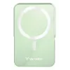 Verbatim Charge 'n' Go belaidė magnetinė power bank su stovu - 10000 mAh žalia