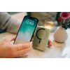 Verbatim Charge 'n' Go belaidė magnetinė power bank su stovu - 10000 mAh žalia