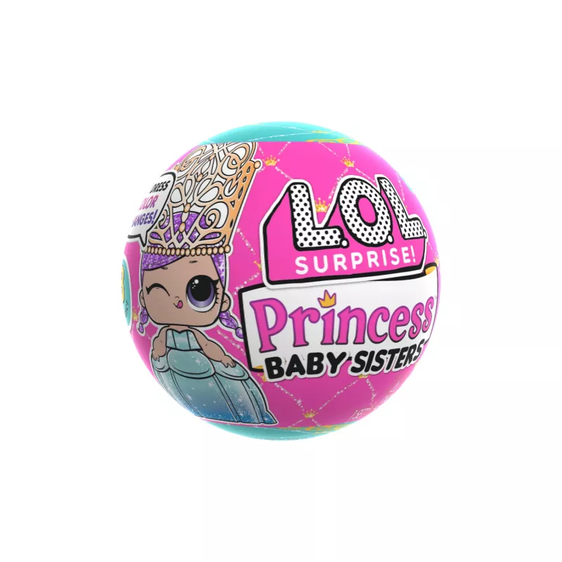 L.O.L. Surprise Princess Baby Sisters asortimentas PDQ dėžutėje
