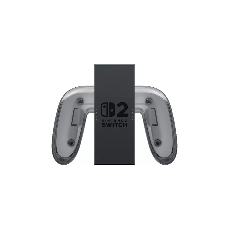 Nintendo Joy-Con 2 įkrovimo rankena, Nintendo Switch 2, valdiklio rankena, juoda, permatoma, plastikinė, Nintendo, Joy-Con 2