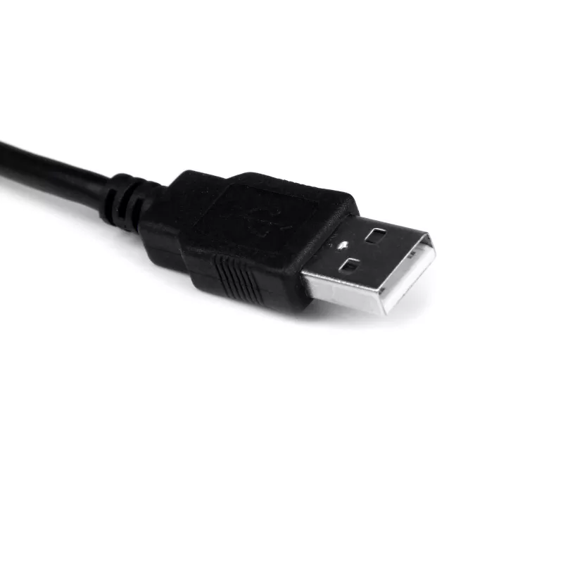StarTech.com 1 pėdos USB į RS232 serijinį DB9 adapterio kabelis su COM išlaikymu
