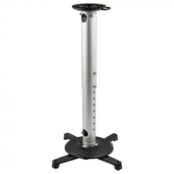 StarTech.com Universalus lubinis projektoriaus laikiklis – sunkiasvoris, reguliuojamo aukščio/atstumo stulpas 5–22,7 colio nuo lubų – 33 svarai (15 kg) – pakreipimas/sukimas – kabantis projektoriaus laikiklis su kronšteinu