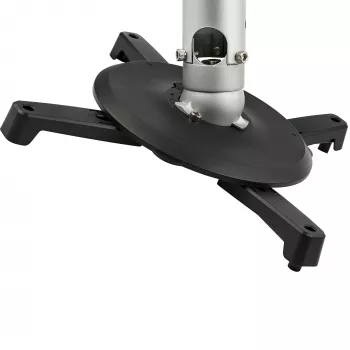 StarTech.com Universalus lubinis projektoriaus laikiklis – sunkiasvoris, reguliuojamo aukščio/atstumo stulpas 5–22,7 colio nuo lubų – 33 svarai (15 kg) – pakreipimas/sukimas – kabantis projektoriaus laikiklis su kronšteinu