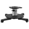 StarTech.com Universalus lubinis projektoriaus laikiklis – sunkiasvoris, reguliuojamo aukščio/atstumo stulpas 5–22,7 colio nuo lubų – 33 svarai (15 kg) – pakreipimas/sukimas – kabantis projektoriaus laikiklis su kronšteinu