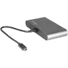 StarTech.com dviejų monitorių Thunderbolt mini dokas, 4K 60Hz DisplayPort, belaidis centras Windows ir Mac, Gigabit Ethernet, 1x USB-A (USB 5Gbps), 28 cm laidas