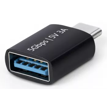 StarTech.com USB-C į USB-A adapteris, USB 5Gbps, kompaktiškas USB-C kištukas į USB-A lizdą, patvarus metalinis korpusas, M/F