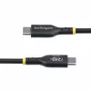 StarTech.com 3 m USB-C įkrovimo laidas, USB-IF sertifikuotas USB C kabelis, 240 W PD EPR, USB 2.0 Type-C nešiojamojo kompiuterio įkroviklio laidas, USB-C duomenų perdavimo kabelis, TPE apvalkalas, M/M