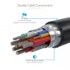 StarTech.com 3 m USB-C įkrovimo laidas, USB-IF sertifikuotas USB C kabelis, 240 W PD EPR, USB 2.0 Type-C nešiojamojo kompiuterio įkroviklio laidas, USB-C duomenų perdavimo kabelis, TPE apvalkalas, M/M