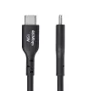 StarTech.com USB-A į USB-C įkrovimo laidas, 3 m, 3A, USB 2.0, TPE apvalkalas, juodas