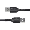 StarTech.com USB-A į USB-C įkrovimo laidas, 3 m, 3A, USB 2.0, TPE apvalkalas, juodas