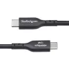 StarTech.com USB-A į USB-C įkrovimo laidas, 3 m, 3A, USB 2.0, TPE apvalkalas, juodas