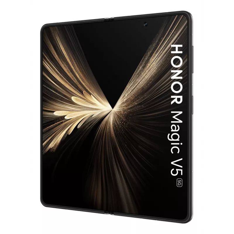 Išmanusis telefonas Honor MAGIC V5 20.2 cm (7.95 colio) MagicOS 9.0.1 5G USB Type-C 16 GB 512 GB 5820 mAh Juoda