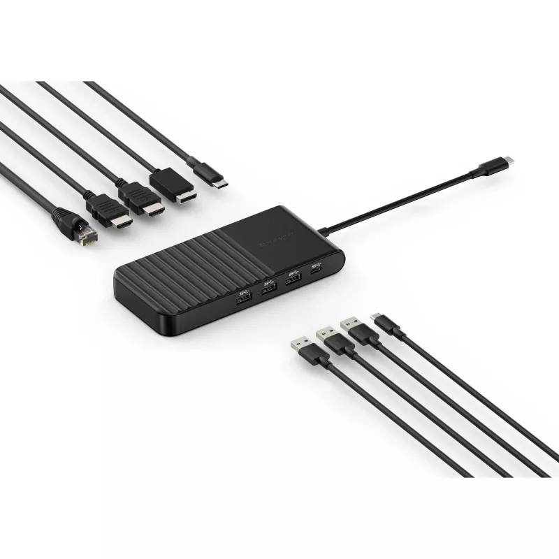 Docking stotelė Kensington UH1500P EQ USB-C 5Gbps Triple Video 4K
