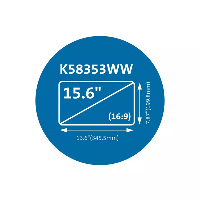 Kensington MagPro magnetinis privatumo filtras nešiojamam kompiuteriui 15,6 colio (16:9)