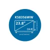 Kensington MagPro Magnetinis privatumo filtras monitoriui 23,8 inch (16:9)