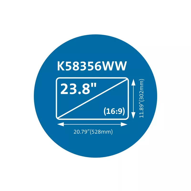 Kensington MagPro Magnetinis privatumo filtras monitoriui 23,8 inch (16:9)