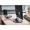 Kensington Desktop & Peripherals Locking Kit 2.0, 2,44 m, raktinis, anglinis plienas, juoda, sidabrinė