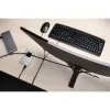 Kensington Desktop & Peripherals Locking Kit 2.0, 2,44 m, raktinis, anglinis plienas, juoda, sidabrinė