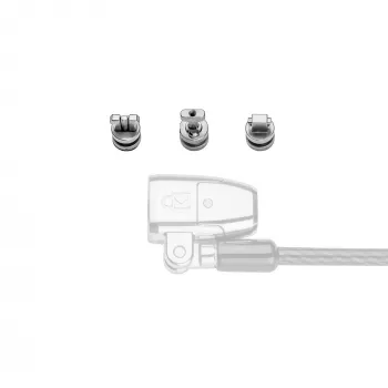 Kensington ClickSafe Universal Slots Security Anchors Kit, inkaras, nerūdijantis plienas, 3 vnt., 31 g, 115 mm, 85 mm