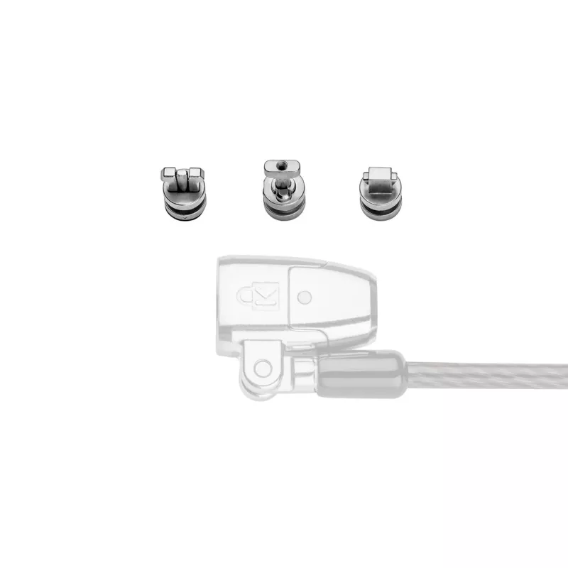 Kensington ClickSafe Universal Slots Security Anchors Kit, inkaras, nerūdijantis plienas, 3 vnt., 31 g, 115 mm, 85 mm