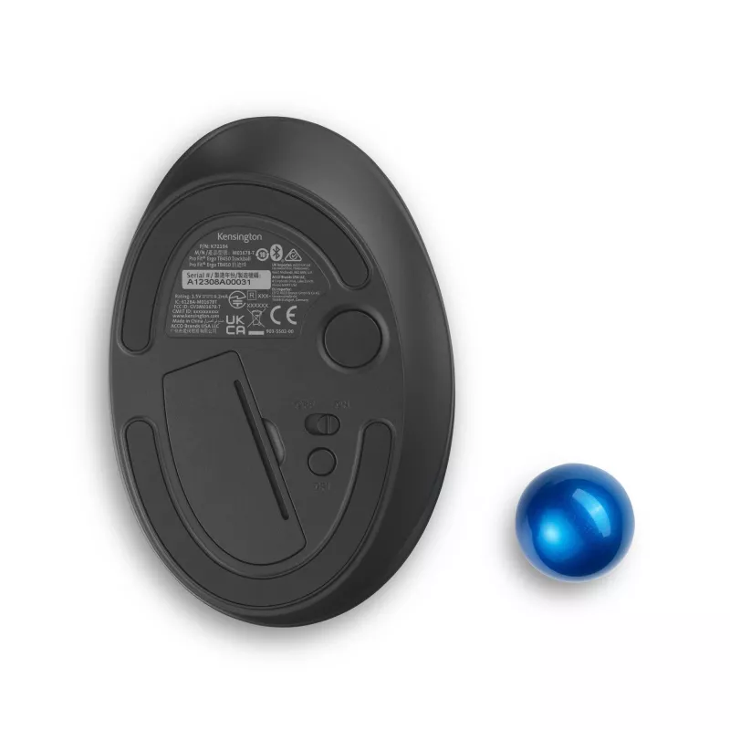 Pelė Kensington ProFit Ergo TB450 Trackball Belaidė