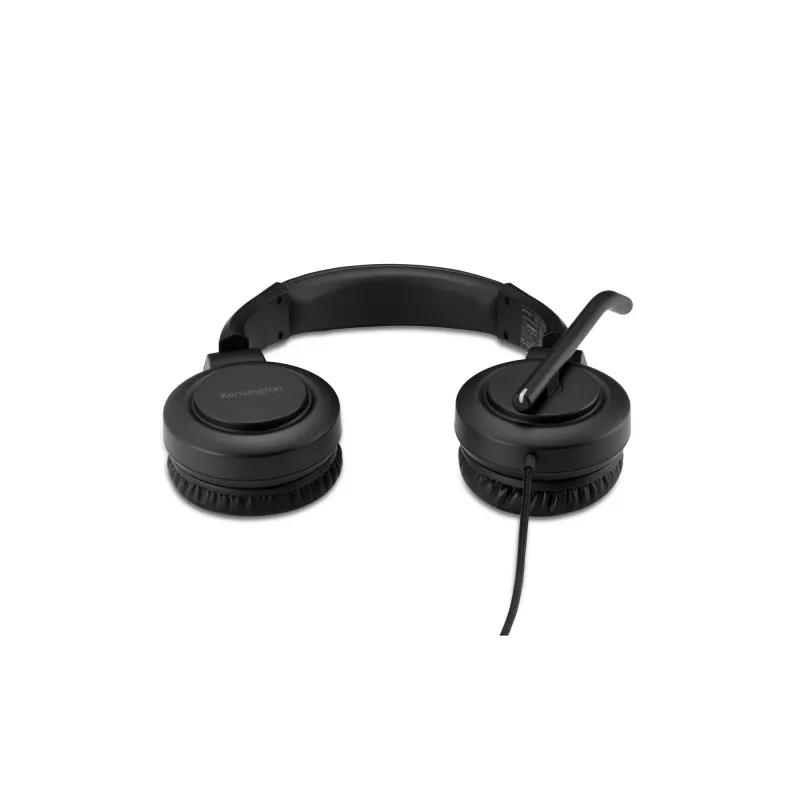 Kensington H1000 USB-C ausinės ant galvos, laidinės, skambučiams/muzikai, 20–20000 Hz, 190 g, juodos