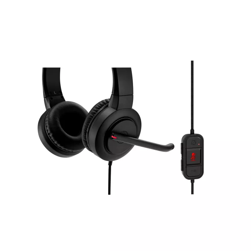 Kensington H1000 USB-C ausinės ant galvos, laidinės, skambučiams/muzikai, 20–20000 Hz, 190 g, juodos