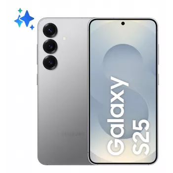 Samsung Galaxy S25 15,8 cm (6,2 colio) dviejų SIM kortelių Android 15 5G USB Type-C 12 GB 256 GB 4000 mAh sidabrinis