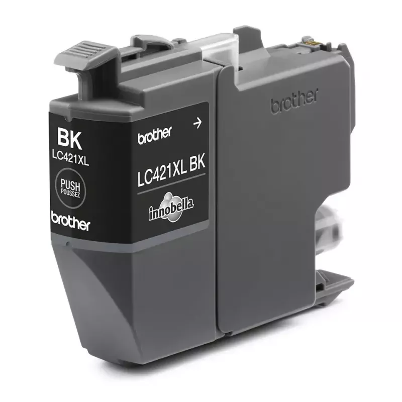 Originalus Brother rašalo kasetė LC421XLBK juoda (didelės talpos)
