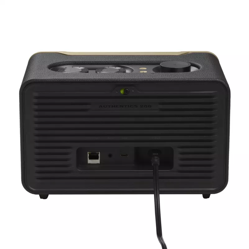 Nešiojamas stereogarsiakalbis JBL Authentics 200, juodas, 45 W