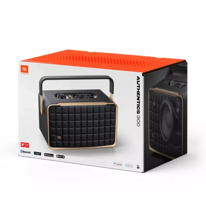 JBL Authentics 300 juoda 100 W