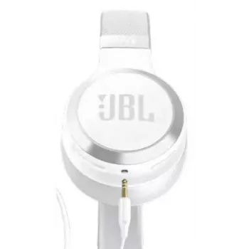 JBL Live 670NC belaidės ausinės ant galvos, skambučiams ir muzikai, Bluetooth, balta