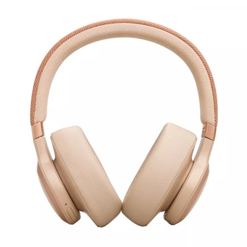 JBL Live 770NC Ausinės Belaidės Antgalvinės Skambučiams/Muzikai Bluetooth Smėlio