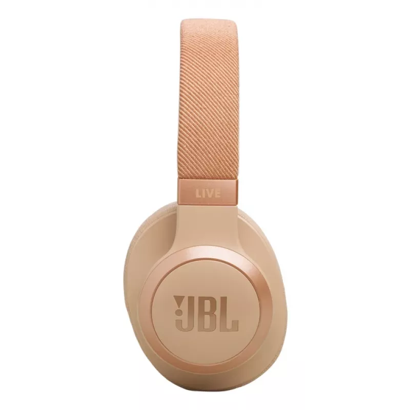 JBL Live 770NC Ausinės Belaidės Antgalvinės Skambučiams/Muzikai Bluetooth Smėlio