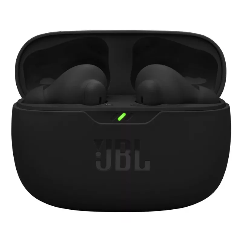 JBL Wave Beam 2 belaidės ausinės į ausis, skambučiams ir muzikai, Bluetooth, juodos