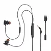 JBL JBLQTUM50CBLK ausinės/headset laidinės žaidimams juodos