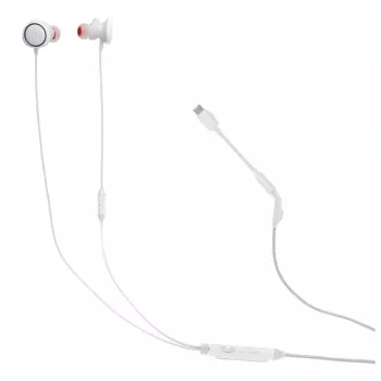 JBL Quantum 50C ausinės laidinės į ausis žaidimams baltos