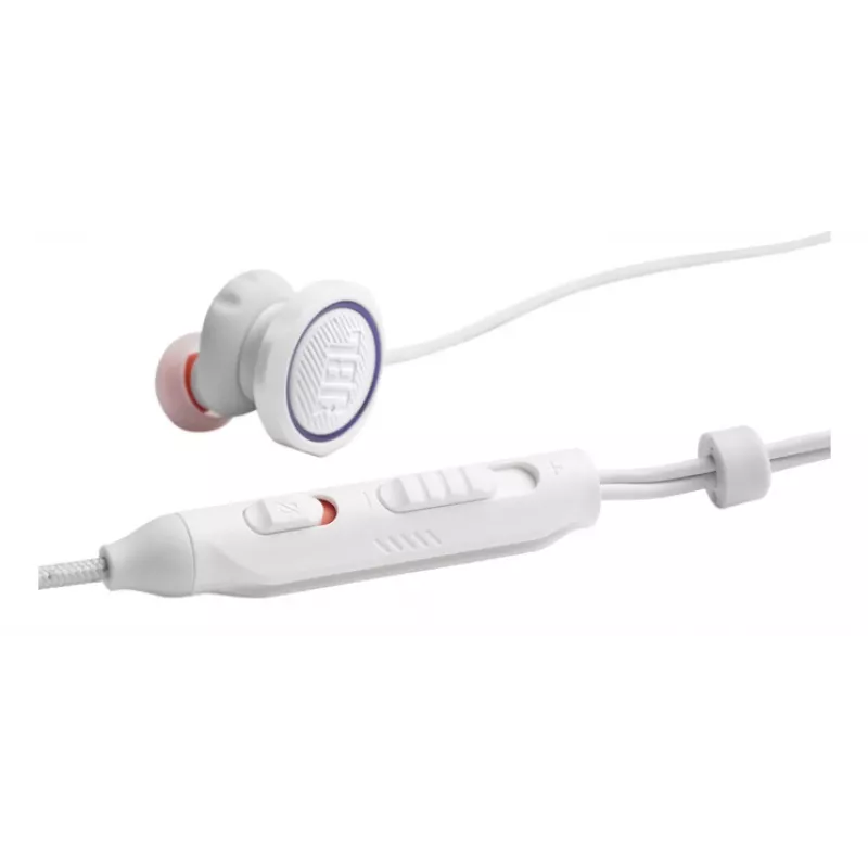 JBL Quantum 50C ausinės laidinės į ausis žaidimams baltos