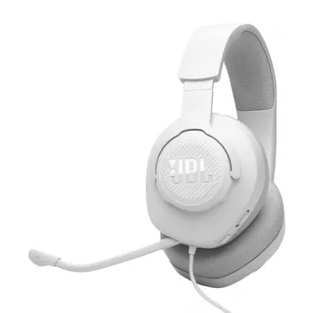 JBL Quantum 100M2 ausinės laidinės, ant galvos, žaidimams, baltos