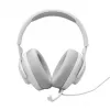 JBL Quantum 100M2 ausinės laidinės, ant galvos, žaidimams, baltos