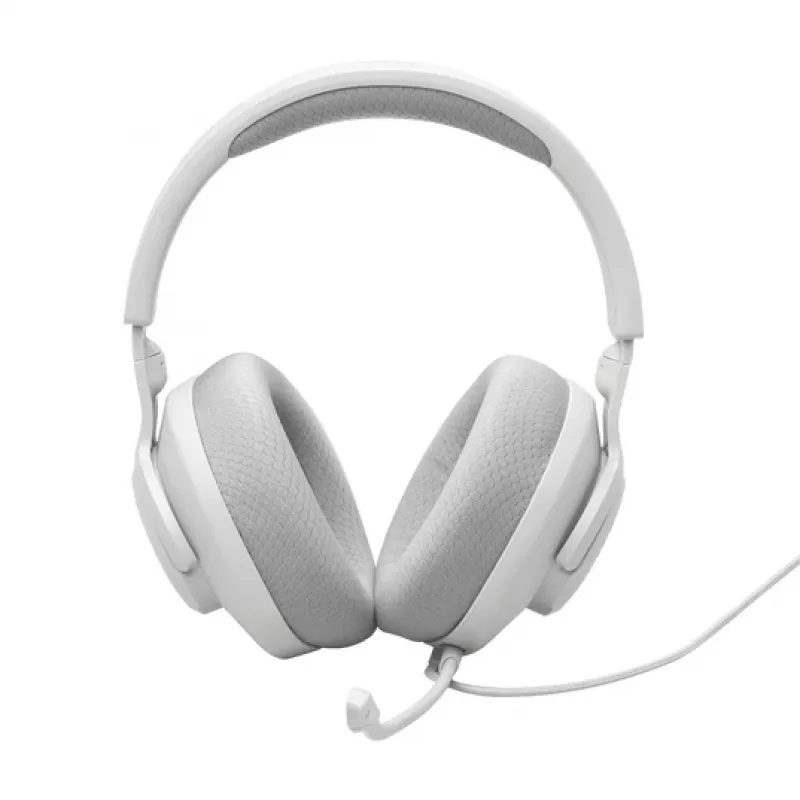 JBL Quantum 100M2 ausinės laidinės, ant galvos, žaidimams, baltos