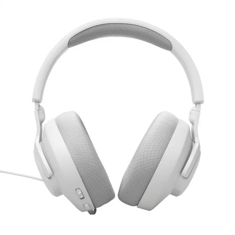 JBL Quantum 100M2 ausinės laidinės, ant galvos, žaidimams, baltos