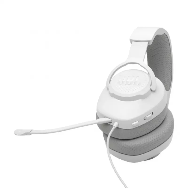 JBL Quantum 100M2 ausinės laidinės, ant galvos, žaidimams, baltos