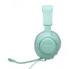 Ausinės JBL Quantum 100M2 – laidinės žaidimų ausinės su mikrofonu (Cyan)