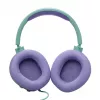 Ausinės JBL Quantum 100M2 – laidinės žaidimų ausinės su mikrofonu (Cyan)