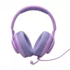 Žaidimų ausinės JBL Quantum 100M2 – laidinės, ant ausų, 20–20000 Hz, 1,2 m laidas, violetinės