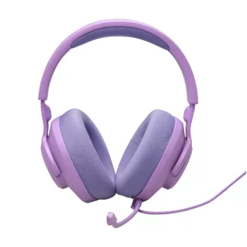 Žaidimų ausinės JBL Quantum 100M2 – laidinės, ant ausų, 20–20000 Hz, 1,2 m laidas, violetinės